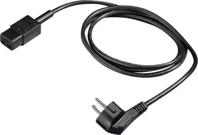 Napajalni kabel [1x IEC-vtič C20 - 1x odporen na udarce-vtič] 1.80 m črn Rittal