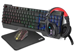 TRACER SET GAMEZONE MAMOOTH USB 4 V 1 (RMTTI056) žična tipkovnica + miška + podloga za miško + slušalke (komplet)