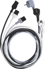 Priključni kabel za hladne naprave [ varnostni vtič - IEC vtičnica C13] črni 2.5 m LappKabel 73222334
