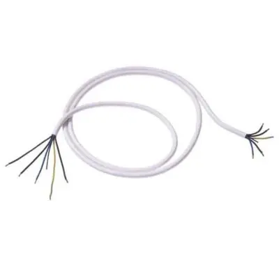 Priključni kabel za štedilnik [ kabel\, odprti konec - kabel\, odprti konec] beli 1.5 m Bachmann Electric 119270