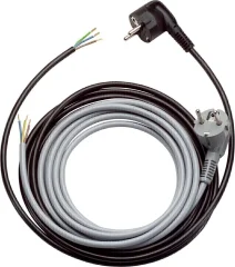 Priključni kabel [ varnostni vtič - kabel\, odprti konec] črni 2 m LappKabel 70261131
