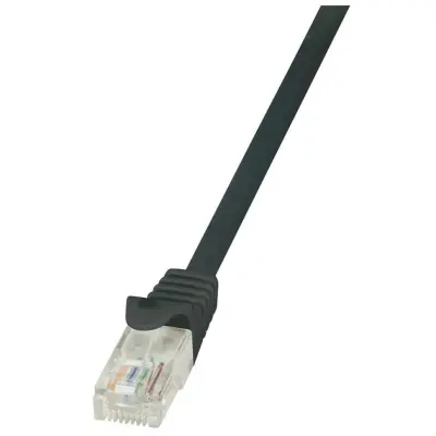 KABEL PATCH UTP Cat 5e  3,00m  RJ45 10/100 LogiLink - črn (CP1063U)