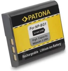 Patona FONP-BG1 akumulatorska kamera  Nadomešča originalno baterijo (kamera) NP-BG1 3.6 V 960 mAh