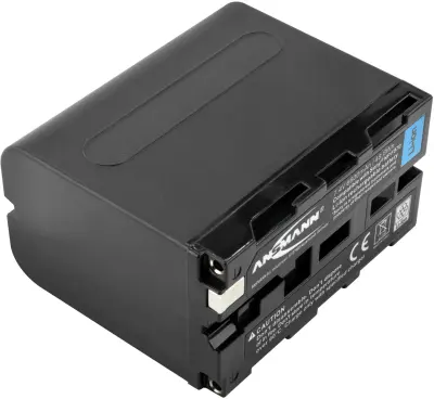 Ansmann A-Son NP-F970 akumulatorska kamera  Nadomešča originalno baterijo (kamera) NP-F970 7.4 V 6600 mAh
