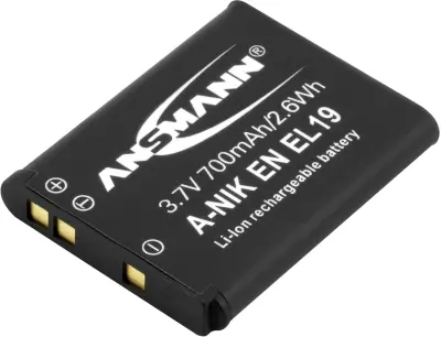 Ansmann A-Nik ENEL 19 akumulatorska kamera  Nadomešča originalno baterijo (kamera) EN-EL19 3.7 V 700 mAh