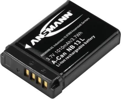 Ansmann A-Can NB 13L akumulatorska kamera  Nadomešča originalno baterijo (kamera) NB-13L 3.7 V 1010 mAh