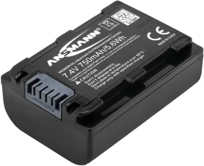 Ansmann A-Son NP FH 50 akumulatorska kamera  Nadomešča originalno baterijo (kamera) NP-FH50 7.4 V 750 mAh
