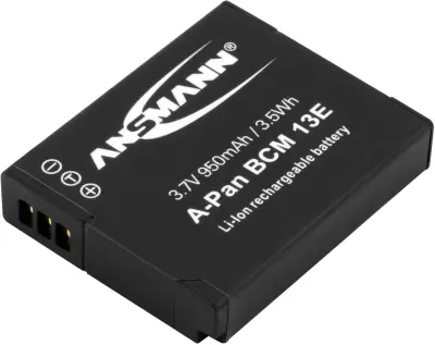 Ansmann A-Pan DMW-BCM 13E akumulatorska kamera  Nadomešča originalno baterijo (kamera) DMW-BCM13E 3.7 V 950 mAh