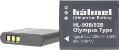 Hähnel Fototechnik HL-90B akumulatorska kamera  Nadomešča originalno baterijo (kamera) Li-90B\, Li-92B 3.6 V 1200 mAh