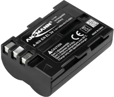 Ansmann A-Nik EN EL 3e akumulatorska kamera  Nadomešča originalno baterijo (kamera) EN-EL3e 7.4 V 1400 mAh