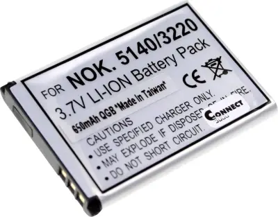 Connect 3000 BL-5B akumulatorska kamera  Nadomešča originalno baterijo (kamera) BL-5B 3.7 V 650 mAh