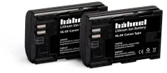 Hähnel Fototechnik HL-E6\, 2er akumulatorska kamera  Nadomešča originalno baterijo (kamera) LP-E6 7.2 V 1650 mAh
