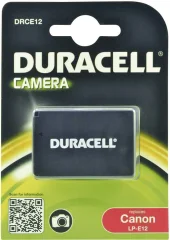 Akumulator za kamero Duracell nadomešča orig. akumulator LP-E12 7.4 V 800 mAh