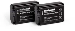 Hähnel Fototechnik HL-XW50\, 2er akumulatorska kamera  Nadomešča originalno baterijo (kamera) NP-FW50 7.2 V 1000 mAh