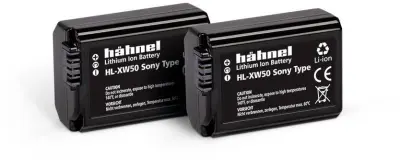 Hähnel Fototechnik HL-XW50\, 2er akumulatorska kamera  Nadomešča originalno baterijo (kamera) NP-FW50 7.2 V 1000 mAh