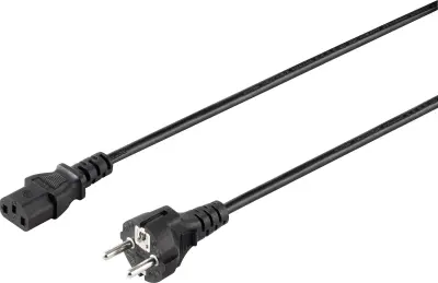 Sygonix SY-5042692 hladne naprave priključni kabel  črna 2.00 m