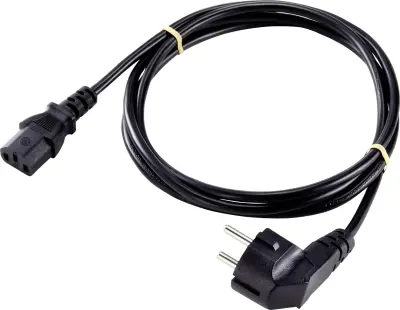 Sygonix SY-5043492 hladne naprave priključni kabel  črna 2.00 m