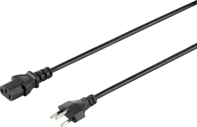 Sygonix SY-5042720 hladne naprave priključni kabel  črna 2.00 m