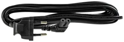 AS Schwabe 70881 tok napajalni kabel  črna 1.5 m