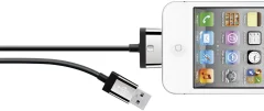 Podatkovni/Napajalni kabel Belkin za iPad/iPhone/iPod [1x DOCK vtič 30 polni - 1x USB 2.0 vtič A] 2m\, črn