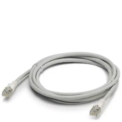 Phoenix Contact 2891877 FL CAT6 PATCH 10 RJ45 omrežni priključni kabel CAT 6 S/UTP 10.00 m siva z zaščitnim zapornim zatičem