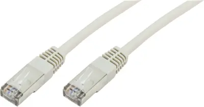 LogiLink 992298 RJ45 omrežni kabel\, Patch kabel CAT 5e SF/UTP 10.00 m siva  1 kos