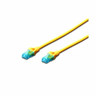 Digitus DK-1511-030/Y RJ45 omrežni kabel\, Patch kabel CAT 5e U/UTP 3.00 m rumena  1 kos