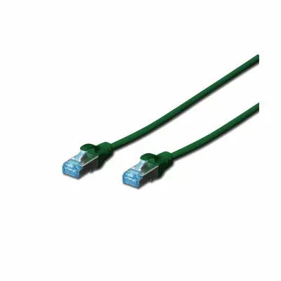 Digitus DK-1531-005/G RJ45 omrežni kabel\, Patch kabel CAT 5e SF/UTP 0.50 m zelena  1 kos