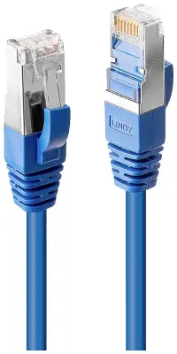 Lindy Cat.6 SSTP / S/FTP PIMF Premium 10\,0 m omrežni kabel modri 10 m LINDY 45647 RJ45 omrežni kabel\, Patch kabel   10.00 m modra  1 kos