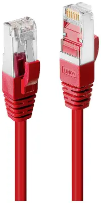 Lindy Cat.6 SSTP / S/FTP PIMF Premium 7\,5 m omrežni kabel rdeči 7\,5 m LINDY 45626 RJ45 omrežni kabel\, Patch kabel   7.50 m rdeča  1 kos