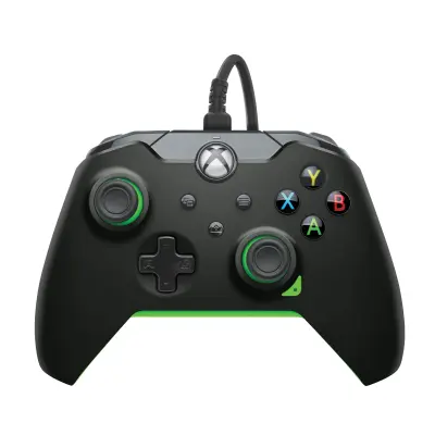 PDP XBOX žični kontroler črno zelen