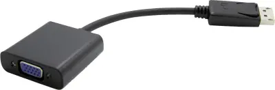 Value DisplayPort / VGA adapterski kabel DisplayPort  vtič\, VGA 15-polna vtičnica 0.15 m črna 12.99.3135  DisplayPort kabel