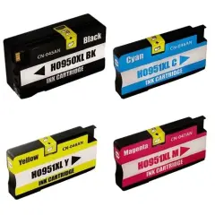 Komplet HP 950XL + 3 × HP 951XL (C,M,Y)/C2P43AE/OfficeJet Pro 276, 8100, 8600, 8610, 8620, 8630, 8640 kompatibilne kartuše (4) - črna XL, cyan XL, mag