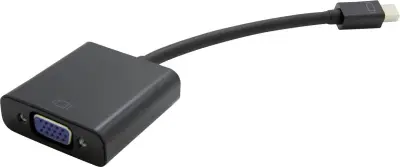 Value Mini-DisplayPort / VGA adapterski kabel mini DisplayPort  vtič\, VGA 15-polna vtičnica 0.15 m črna 12.99.3125  DisplayPort kabel