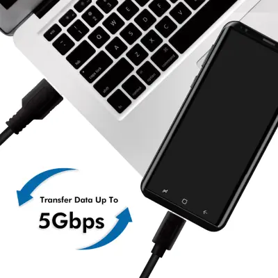 LogiLink USB kabel USB 3.2 gen. 1 (USB 3.0) USB-A vtič\, USB-C® vtič 1.00 m   CU0174