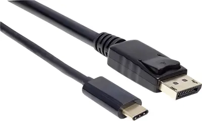 Manhattan USB 2.0 adapter [1x moški konektor USB-C - 1x moški konektor DisplayPort] USB-C auf DisplayPort-Kabel Stecker/Stecker 4K@60Hz-Ausgangssignal