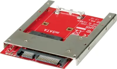 Roline trdi disk priključni kabel [1x kombiniran moški konektor SATA\, 15 + 7 polov - 1x kombiniran moški konektor micro sata\, 9 + 7 polov]