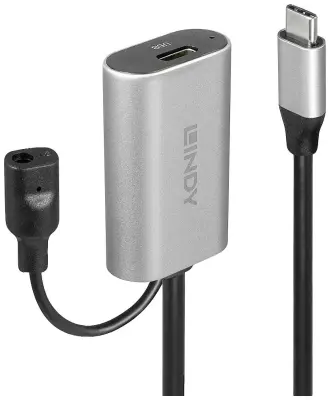 LINDY USB kabel USB 3.2 gen. 1 (USB 3.0) USB-C® vtič\, USB-C® vtičnica  5.00 m črna  43271