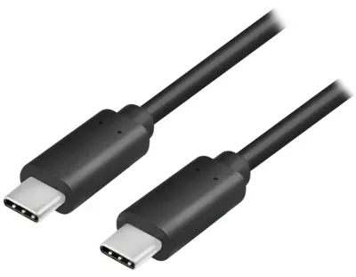 LogiLink USB kabel USB 3.2 gen. 1 (USB 3.0) USB-C® vtič\, USB-C® vtič 0.50 m črna  CU0128