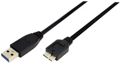LogiLink  USB kabel  USB 3.2 gen. 1 (USB 3.0)  USB-A vtič\, USB-mikro-B 3.0 vtič   2.00 m  črna