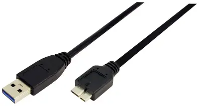 LogiLink USB kabel USB 3.2 gen. 1 (USB 3.0) USB-A vtič\, USB-mikro-B 3.0 vtič  1.00 m črna