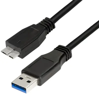 LogiLink USB kabel USB 3.2 gen. 1 (USB 3.0) USB-A vtič\, USB-mikro-B 3.0 vtič  0.60 m črna