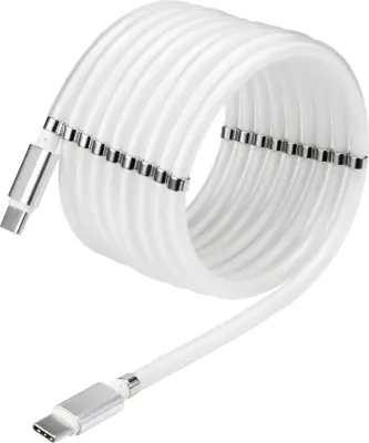 Renkforce USB kabel USB 2.0 USB-C® vtič\, USB-C® vtič 2.00 m bela pozlačeni konektorji TO-6886785