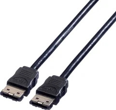 Roline trdi disk priključni kabel [1x 7-polni moški konektor eSATA - 1x 7-polni moški konektor eSATA] 0.50 m