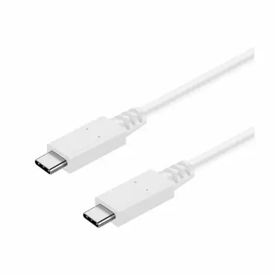 Value USB kabel USB 3.2 gen. 2 (USB 3.1 gen. 2) USB-C® vtič 1.00 m bela zaščiten 11.99.9053