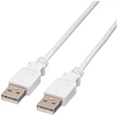 Value USB kabel USB 2.0 USB-A vtič 1.80 m bela zaščiten 11.99.8919