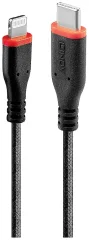 LINDY USB kabel USB 2.0 Apple Lightning vtič \, USB-C® vtič 0.50 m črna  31285