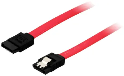 Equip trdi disk priključni kabel [1x  - 1x SATA] 1.00 m rdeča