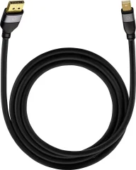 Mini-DisplayPort / DisplayPort adapterski kabel  1.00 m črna Oehlbach Impact Plus M1