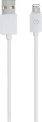 RealPower USB kabel USB 2.0 USB-A vtič\, Apple Lightning vtič  1.00 m bela  255649